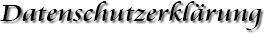 Datenschutzerklrung